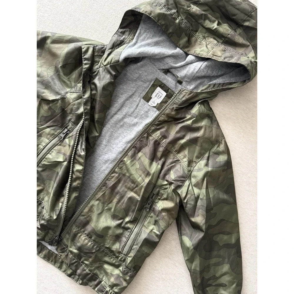 Gap Boy Toddler 3t Camo Insulated Windbreaker